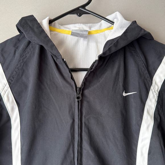 Nike Jacket Size S (4-6) Black zip‎ Windbreaker - Picture 9 of 9